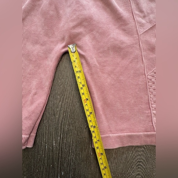 AS REVIVAL DUSTY PINK BIKER SHORTS - Size Medium SKU:306 - Picture 4 of 7